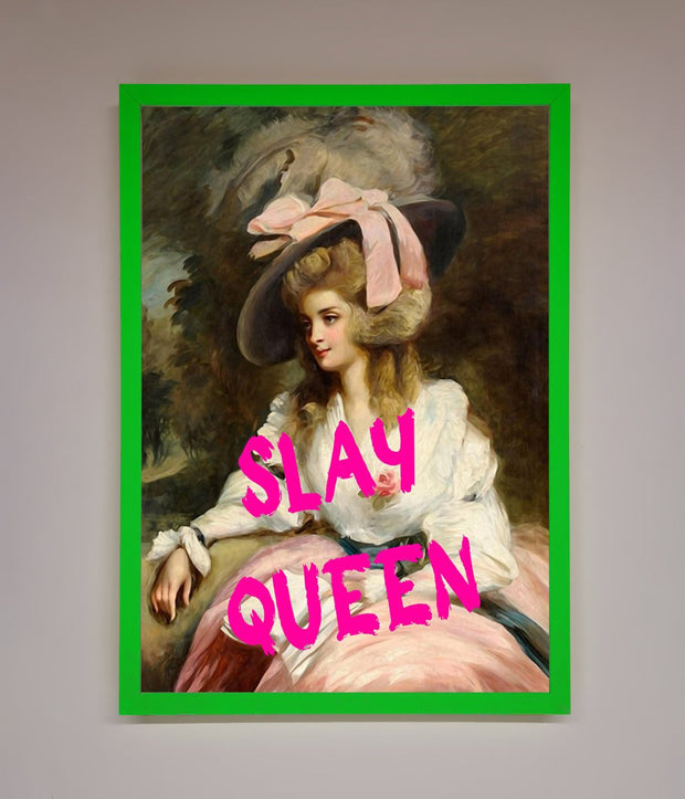 Slay Queen Framed Poster-11