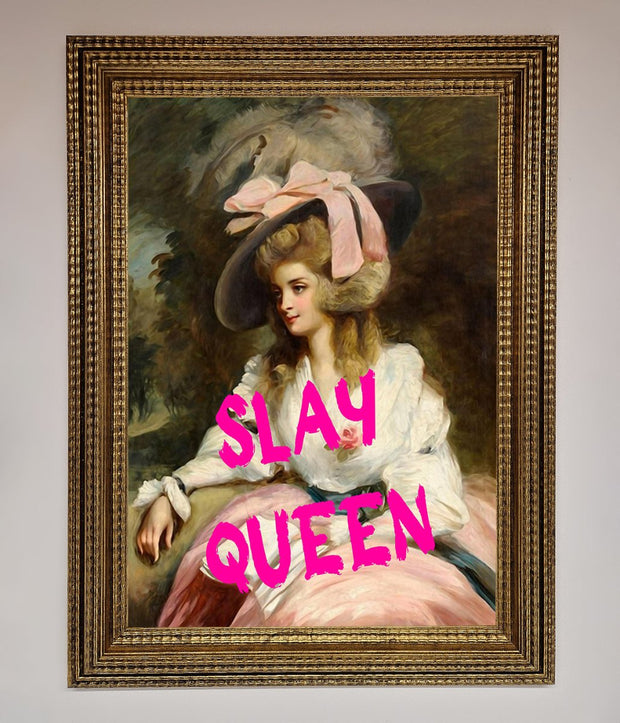Slay Queen Framed Poster-15
