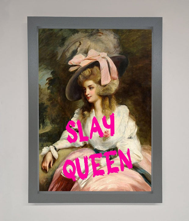 Slay Queen Framed Poster-4