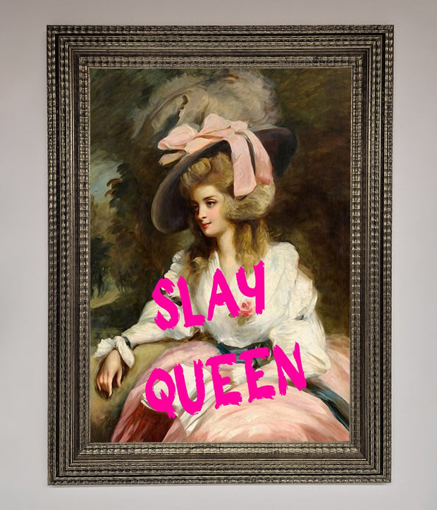 Slay Queen Framed Poster-16