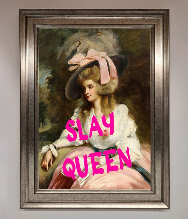 Slay Queen Framed Poster-5
