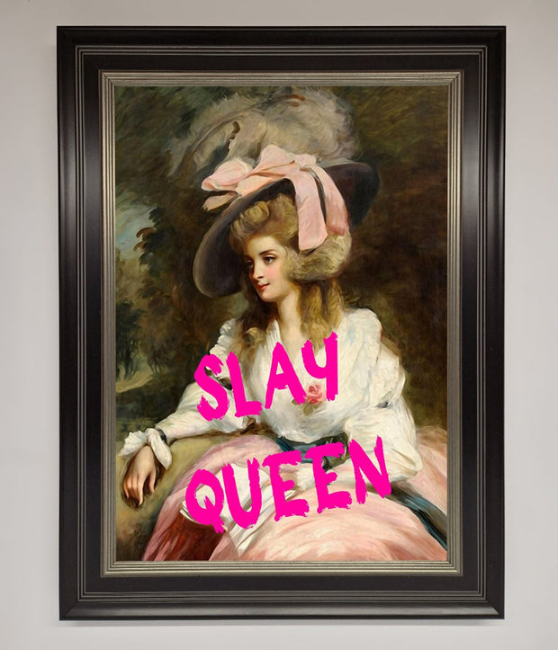 Slay Queen Framed Poster-8