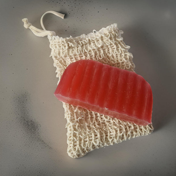 Linen Exfoliating Soap Saver Bag-2
