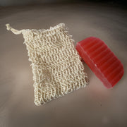 Linen Exfoliating Soap Saver Bag-4