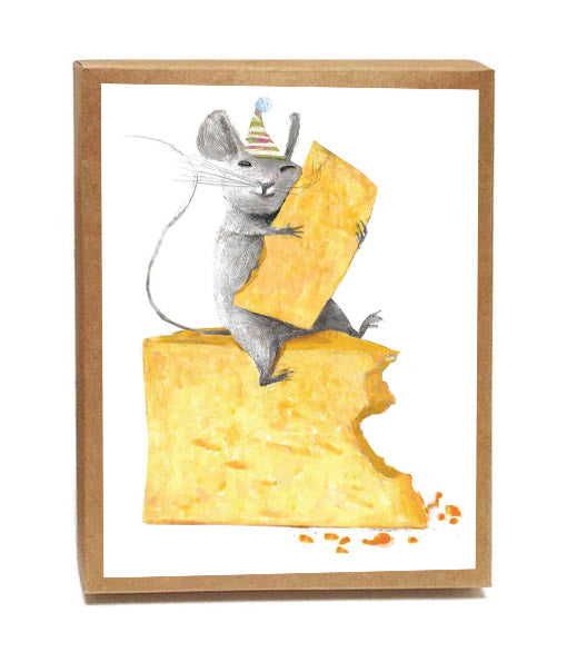 Cheese Be Mine - Set of 8 Cards-0