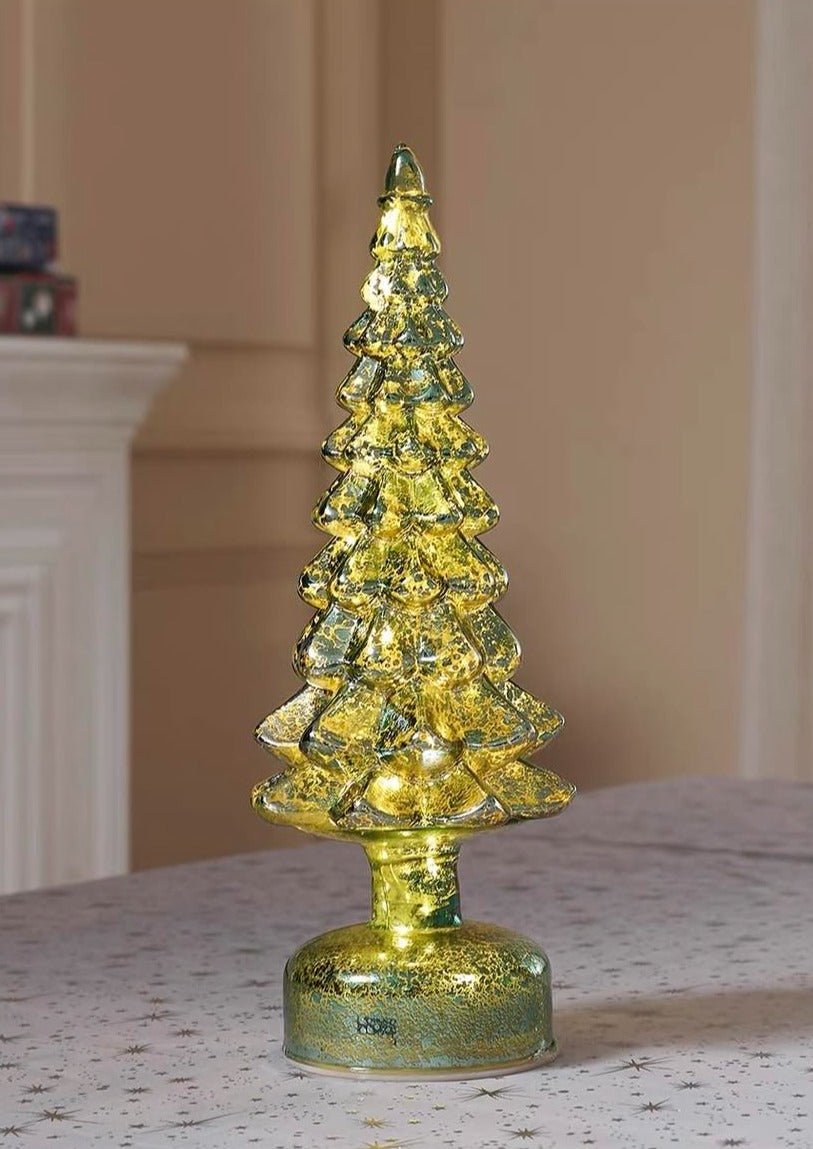 Sparkling Christmas Tree Led Light, Elegant Table Setting & Tablescape Decor Centerpiece-9