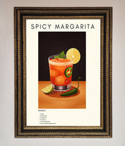 Spicy Margarita A1 Framed Poster-18