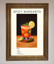 Spicy Margarita A1 Framed Poster-15