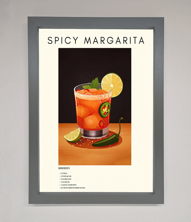 Spicy Margarita A1 Framed Poster-4