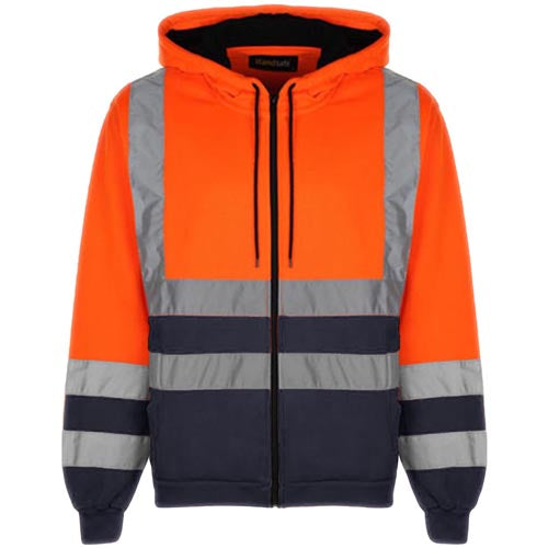 Hi Vis HV008 Hooded Zipper-3