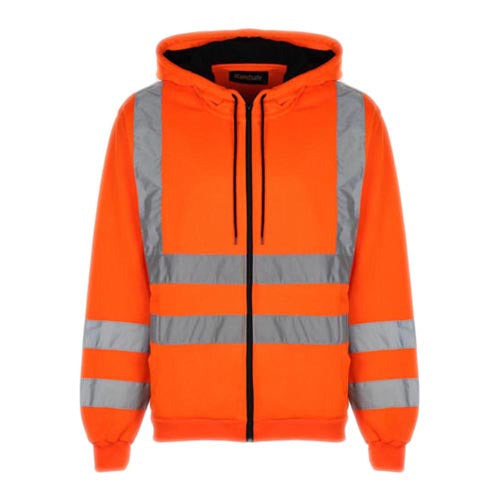 Hi Vis HV008 Hooded Zipper-2