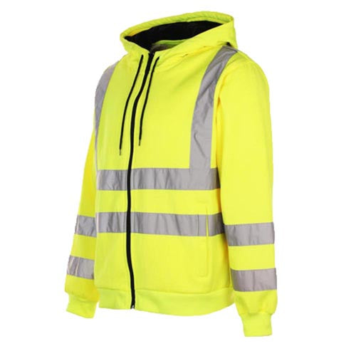 Hi Vis HV008 Hooded Zipper-4