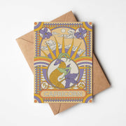 Star Sign Zodiac Horoscope Celestial Greetings Card | Fully Recycled-3