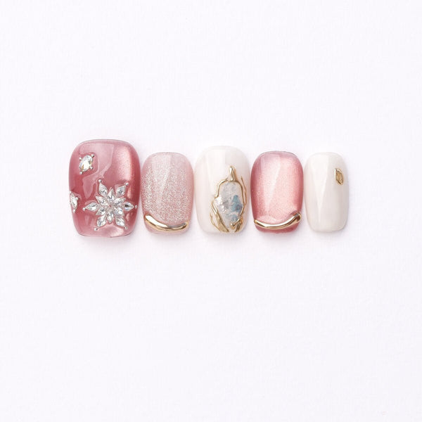 Strawberry Sweetheart Press-On Nails-0