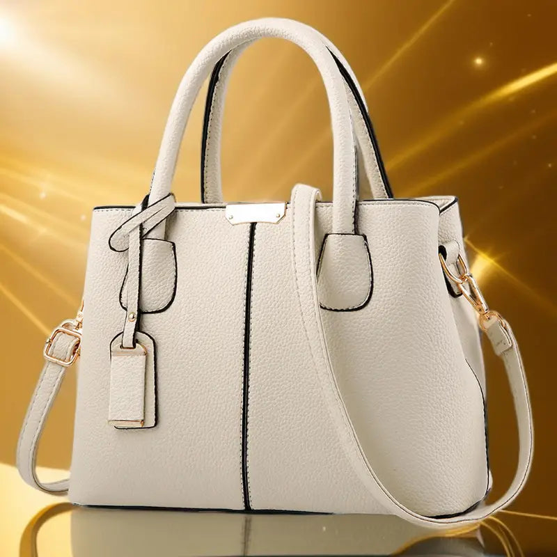 Stylish Leather Handbag Diagonal-5