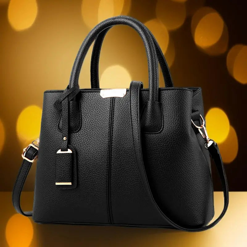 Stylish Leather Handbag Diagonal-0