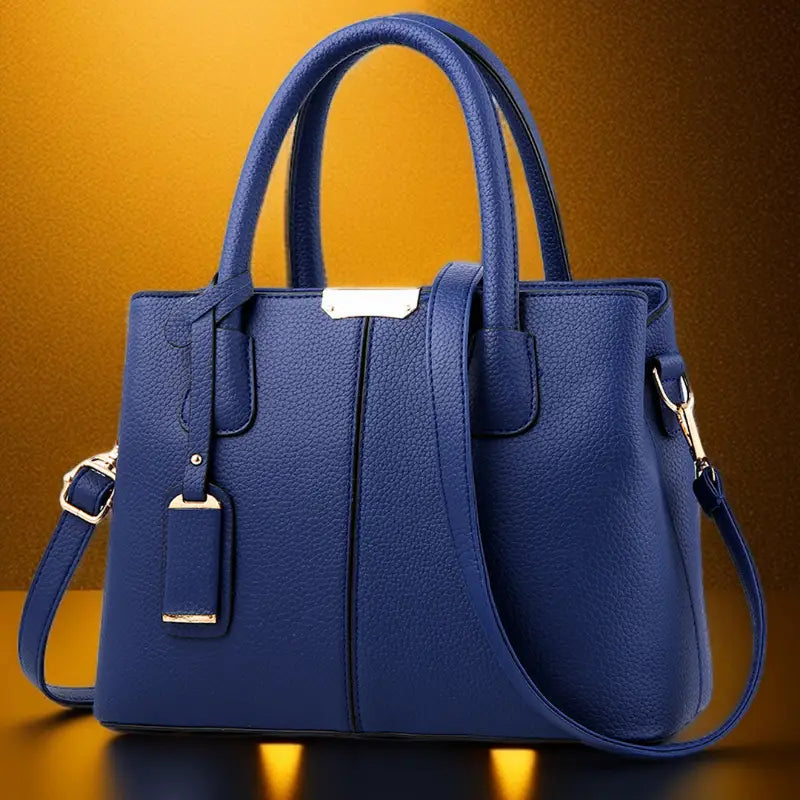 Stylish Leather Handbag Diagonal-6