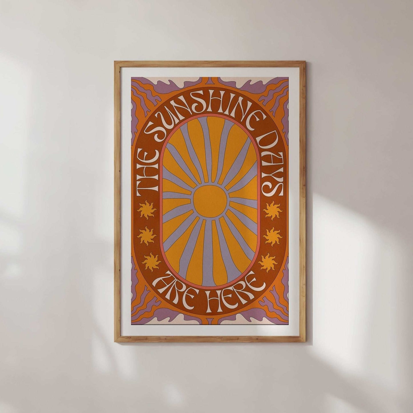 Sunshine Days Art Print-1