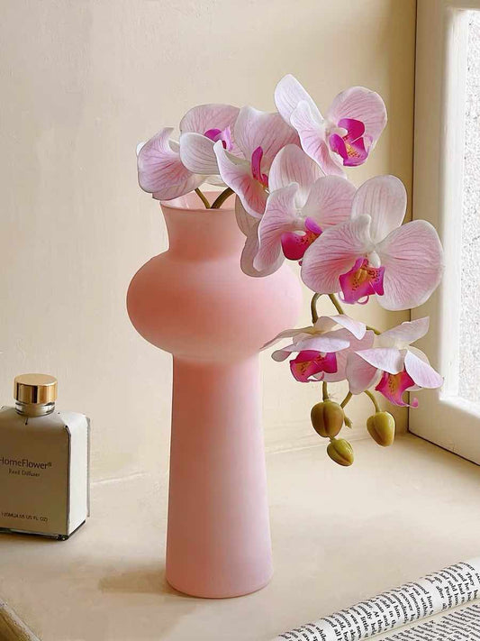 Tall Vintage Style Dopamine Decorative Flower Vase-0