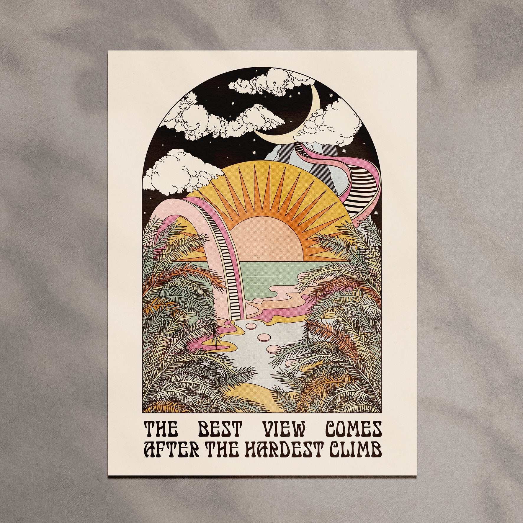 The Best View Art Print-5