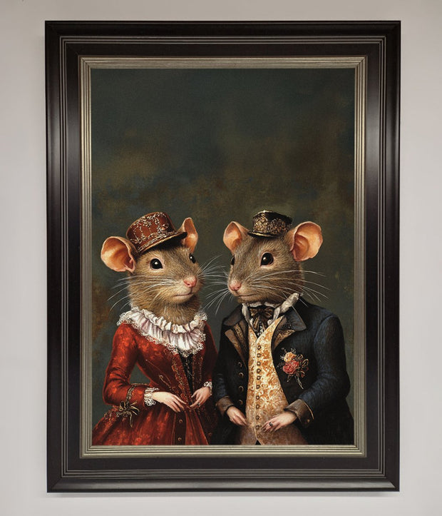 The Victorian Mice Framed Poster-8