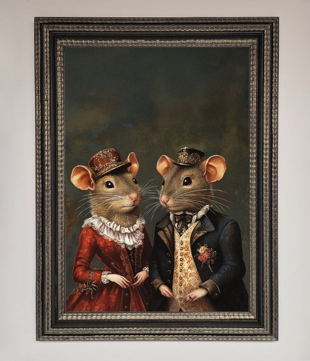 The Victorian Mice Framed Poster-17