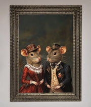 The Victorian Mice Framed Poster-0