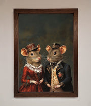 The Victorian Mice Framed Poster-10