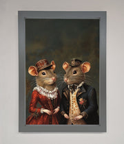 The Victorian Mice Framed Poster-4