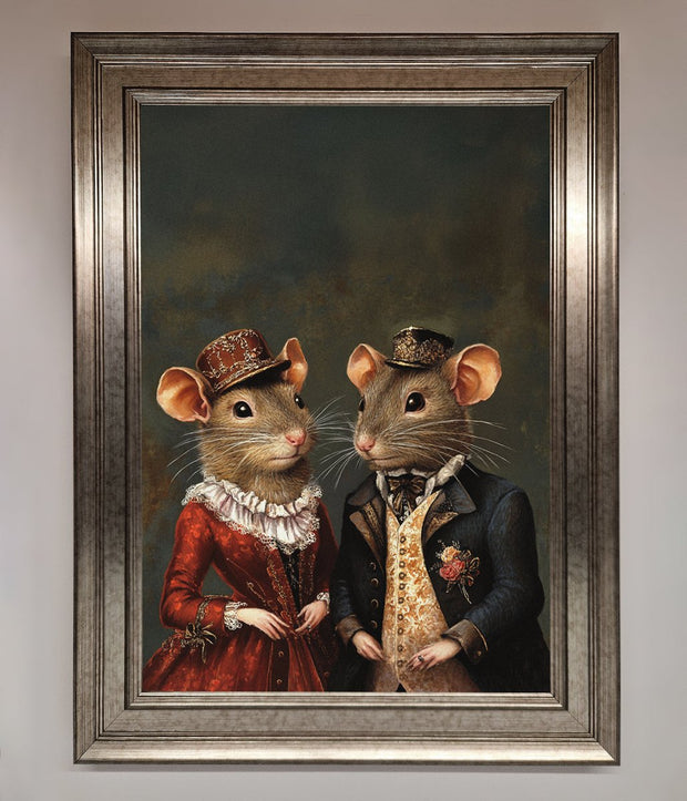 The Victorian Mice Framed Poster-5