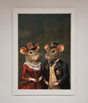 The Victorian Mice Framed Poster-2
