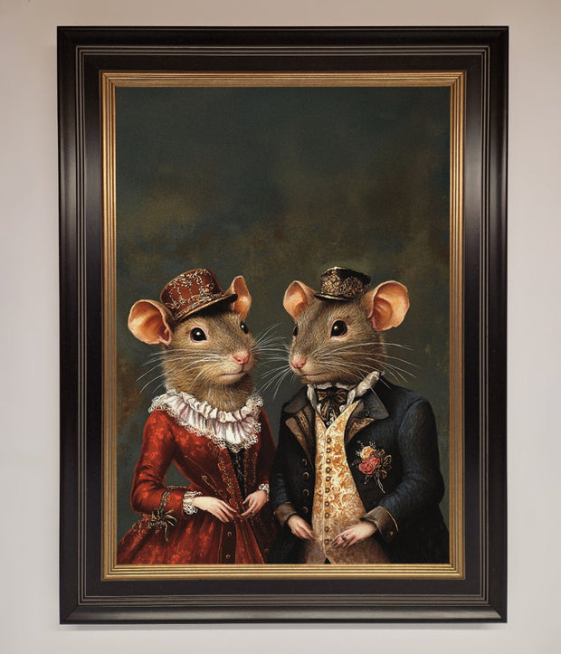 The Victorian Mice Framed Poster-9