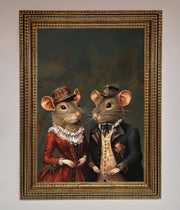 The Victorian Mice Framed Poster-16