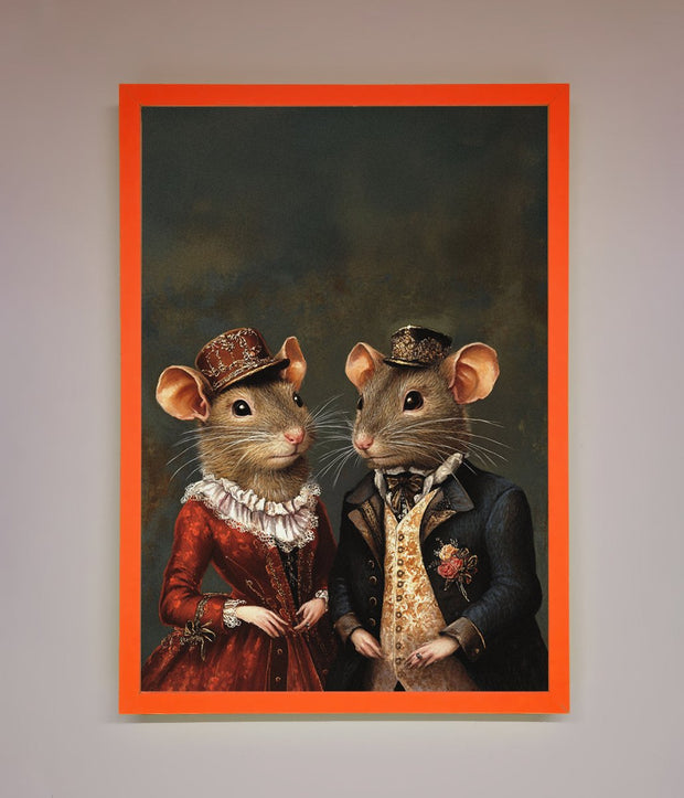 The Victorian Mice Framed Poster-11