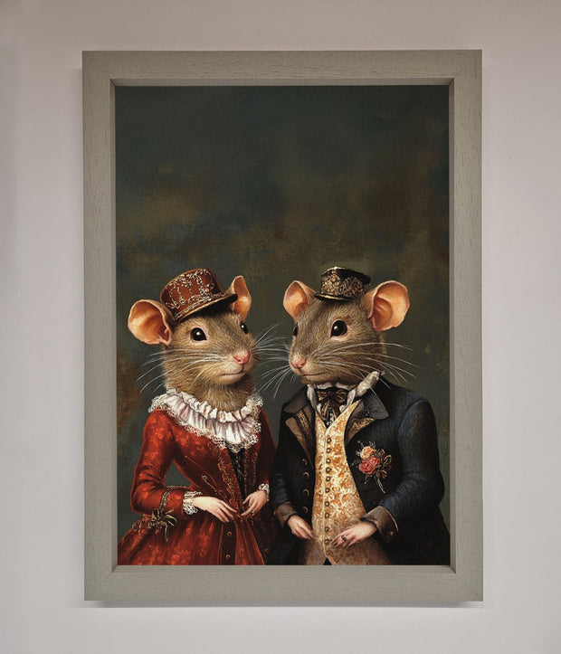 The Victorian Mice Framed Poster-3