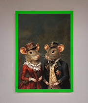 The Victorian Mice Framed Poster-12