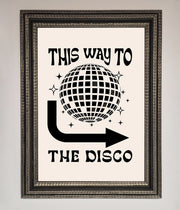To The Disco Framed Poster-13