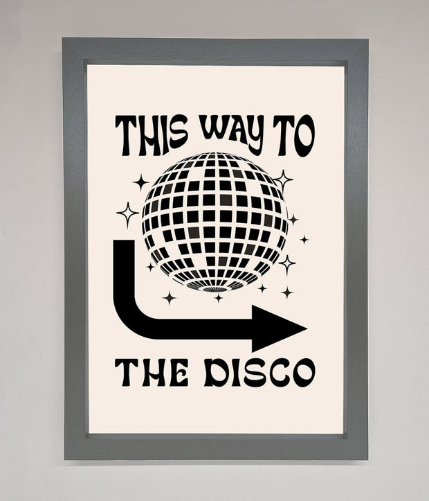To The Disco Framed Poster-4