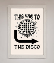 To The Disco Framed Poster-2