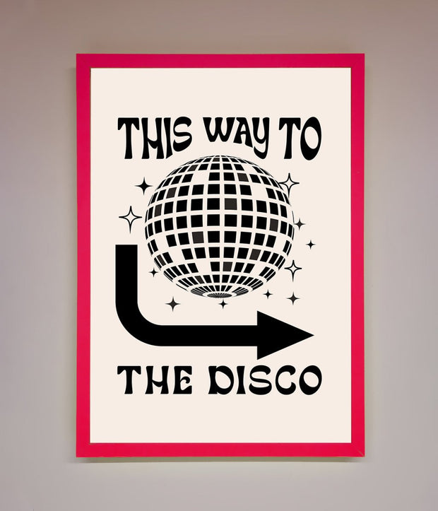 To The Disco Framed Poster-5