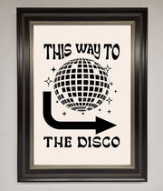 To The Disco Framed Poster-16