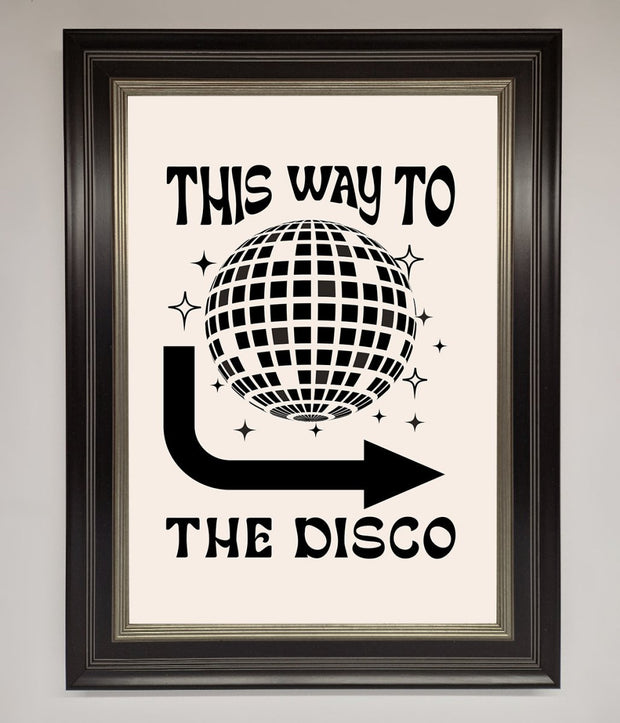 To The Disco Framed Poster-16