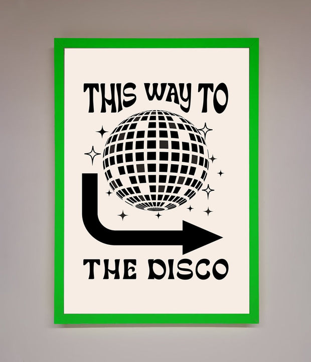 To The Disco Framed Poster-0