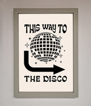 To The Disco Framed Poster-3