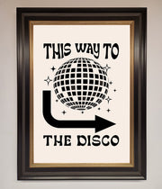 To The Disco Framed Poster-17