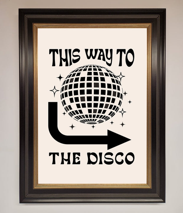 To The Disco Framed Poster-17