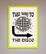 To The Disco Framed Poster-8