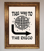 To The Disco Framed Poster-12