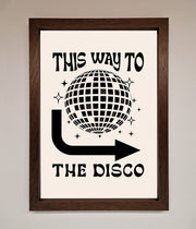 To The Disco Framed Poster-18
