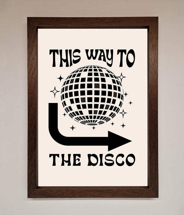 To The Disco Framed Poster-18
